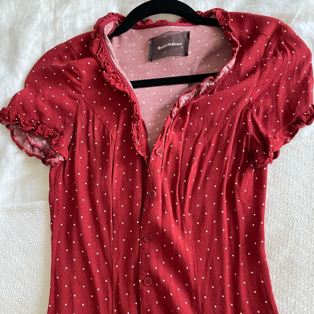 Reformation dress size Small